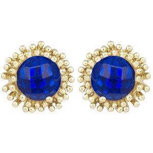 Kendra Scott Carly Cobalt Cat's Eye Stud Earrings